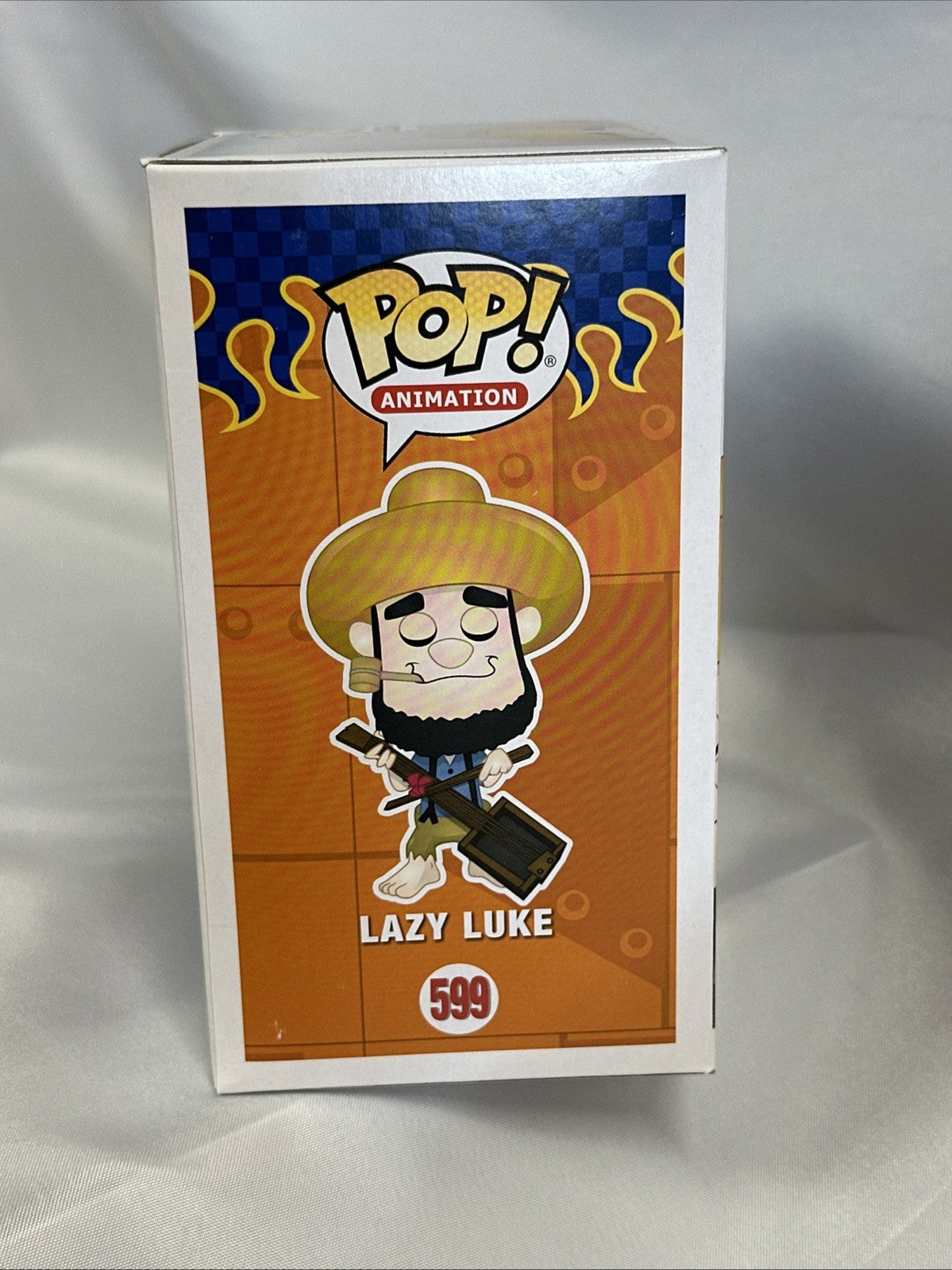 Funko Pop Animation 599 Lazy Luke 2019 Summer Convention Exclusive JJ0220WH3