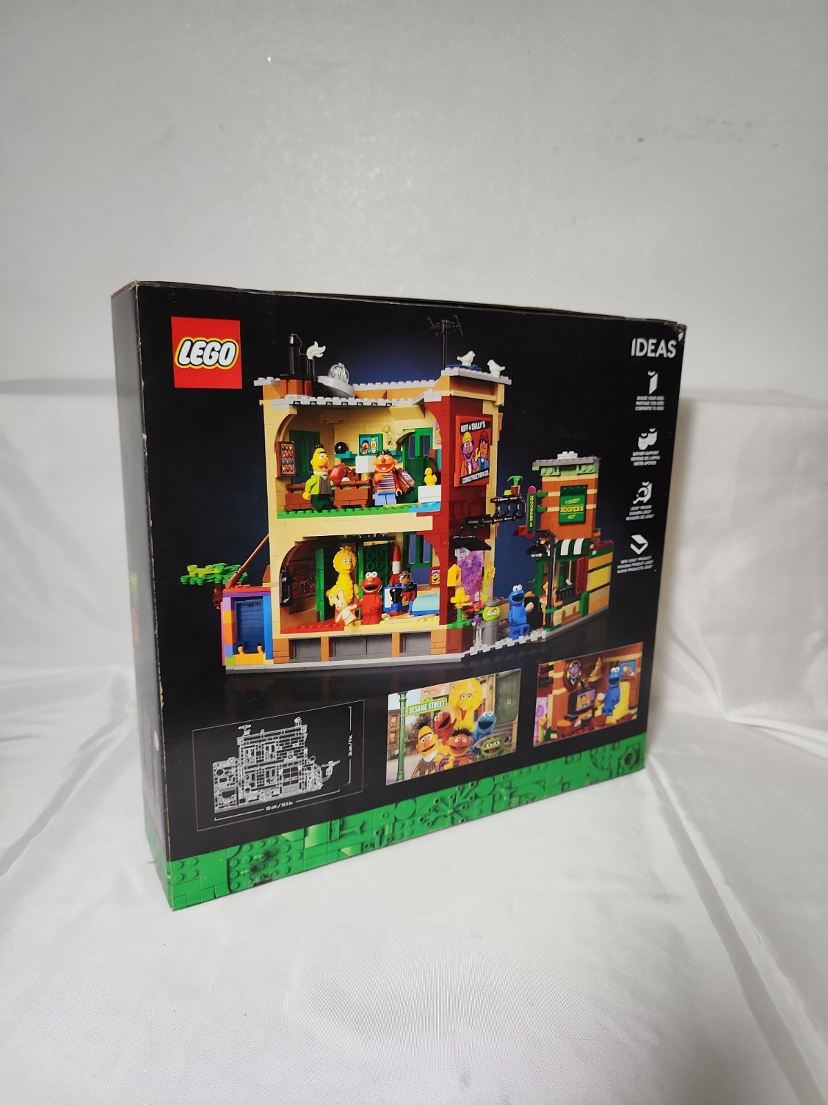 LEGO Ideas: 123 Sesame Street (21324) Retired Set 100% Authentic LEGO,JJ-B-242