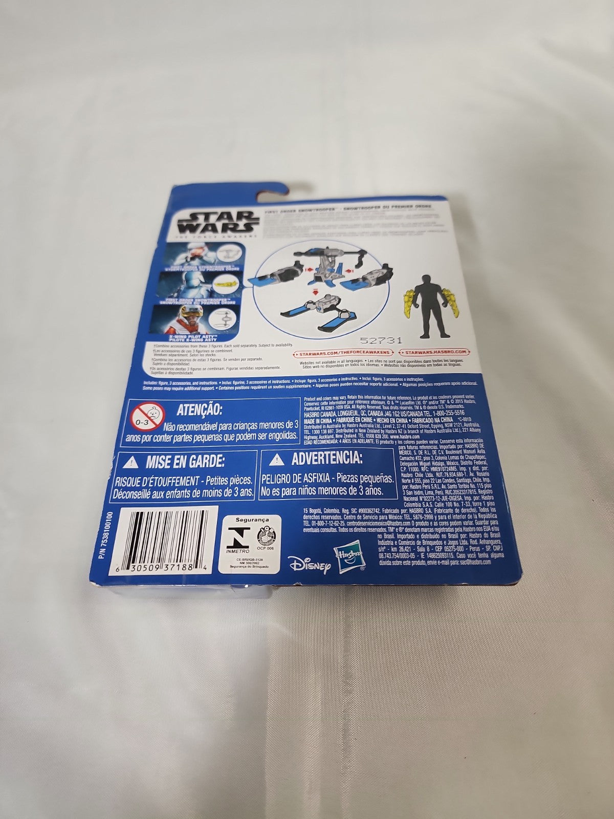 Hasbro Star Wars The Force AwakenS Figure First Order Snowtrooper,JJ-B-035