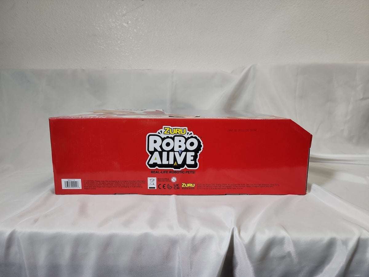 Zuru Robo Alive Fire Breathing Dragon Real Life Robotic Pet (Red) New JJ-B-335