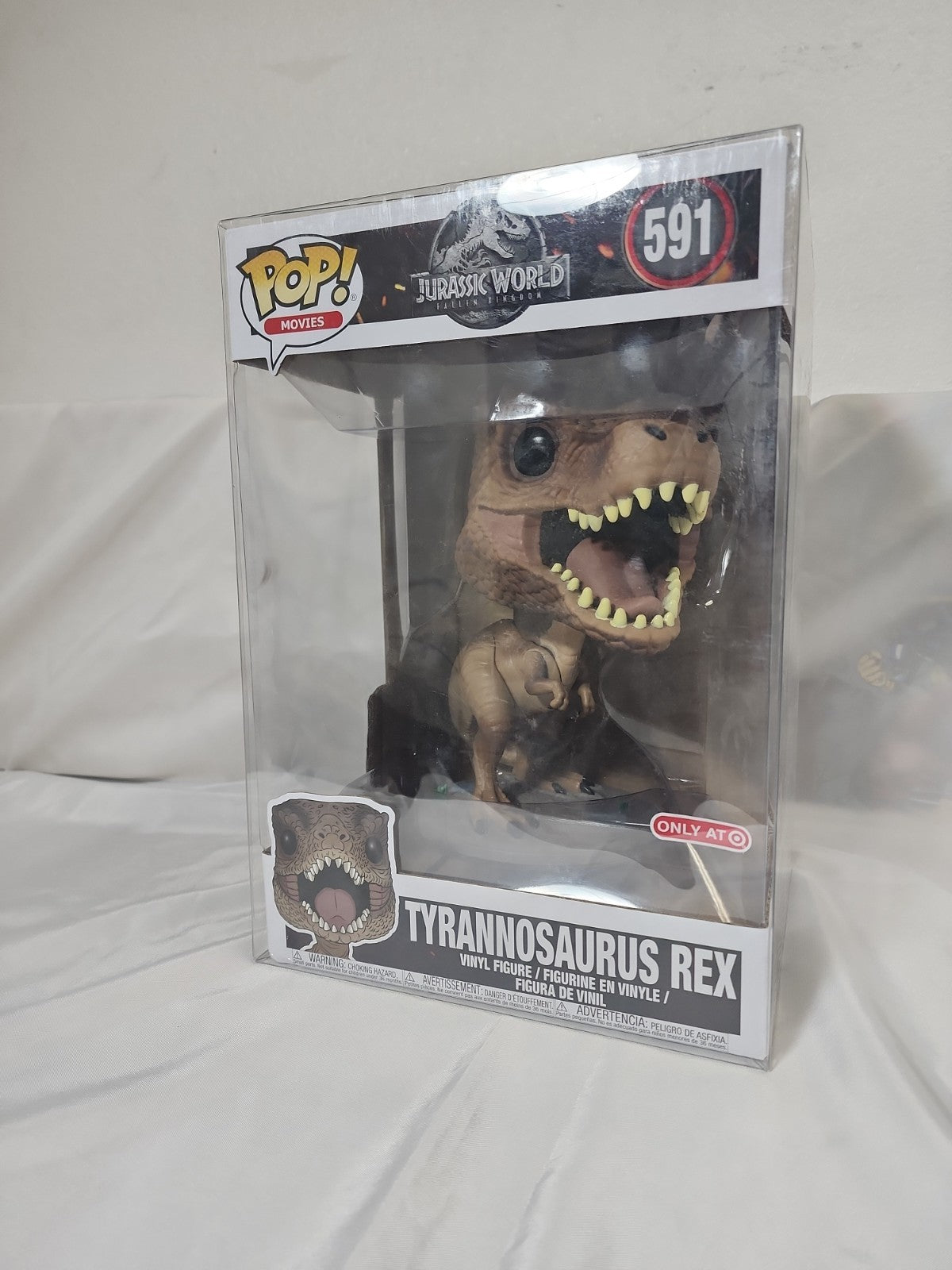 Funko Pop Jurassic World Tyrannosaurus Rex 10" 591 Target Exclusive,JJ-B-320