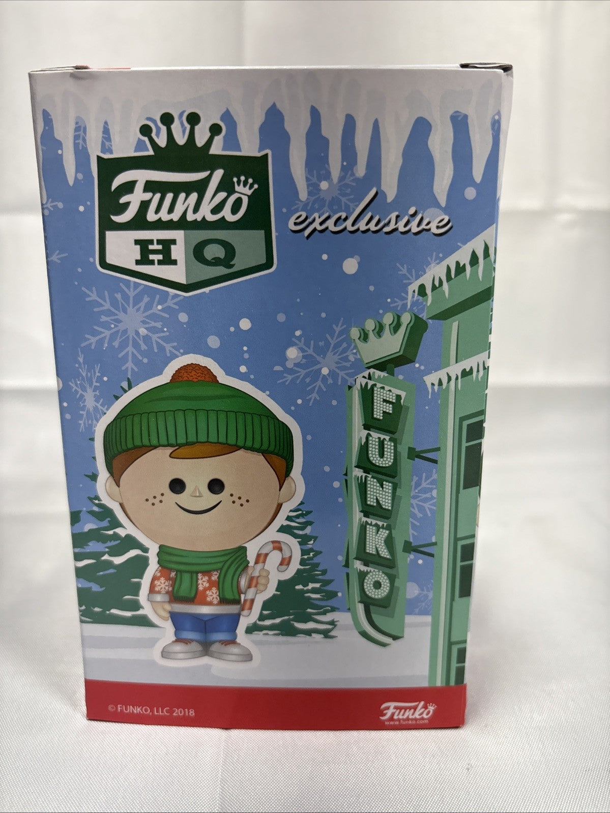 Funko Vinyl Figure Holiday Freddy Funko Flagship Store Exclusive 2018 JJ0230JW2