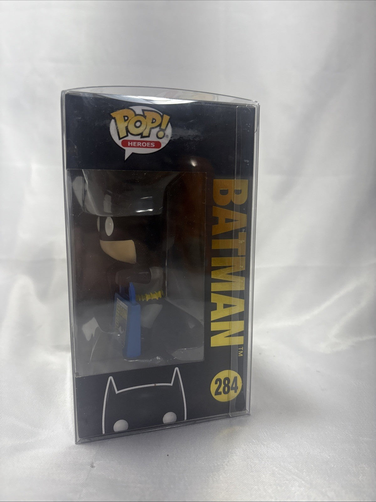 Funko Pop! Batman With SDCC Bag #284 Shared Exclusive W/ Protector JJ0230JW3