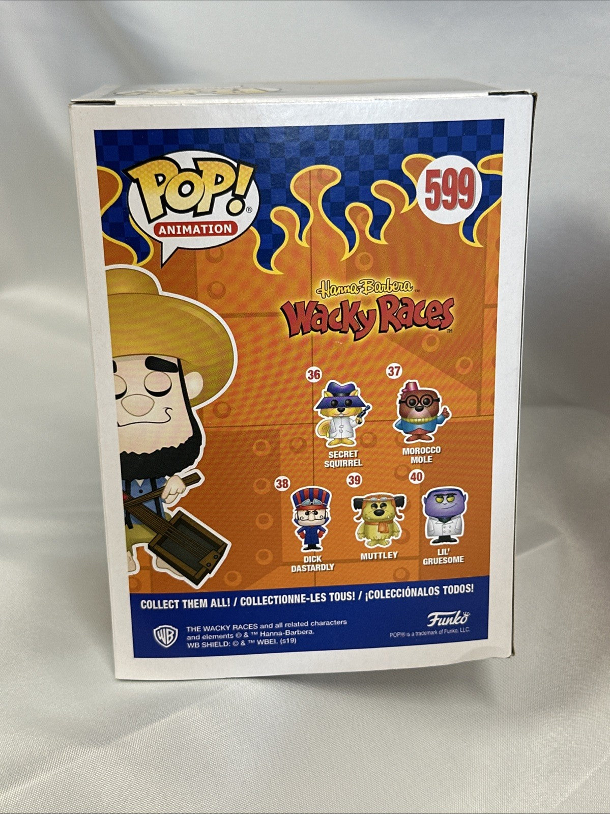 Funko Pop Animation 599 Lazy Luke 2019 Summer Convention Exclusive JJ0220WH2