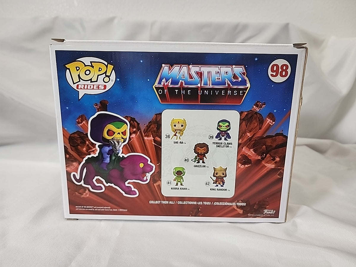 Funko POP! Skeletor on Panthor Flocked #98 , JJ-B-043