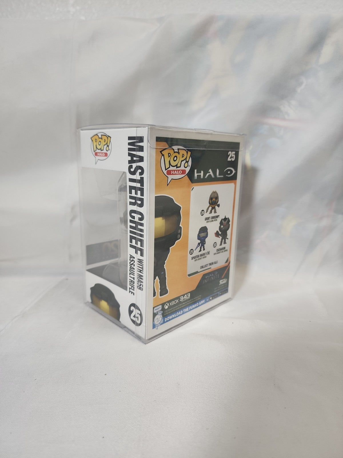 Funko Pop Games Halo Master Chief 25 20th Anniversary Xbox Exclusive, JJ-02102