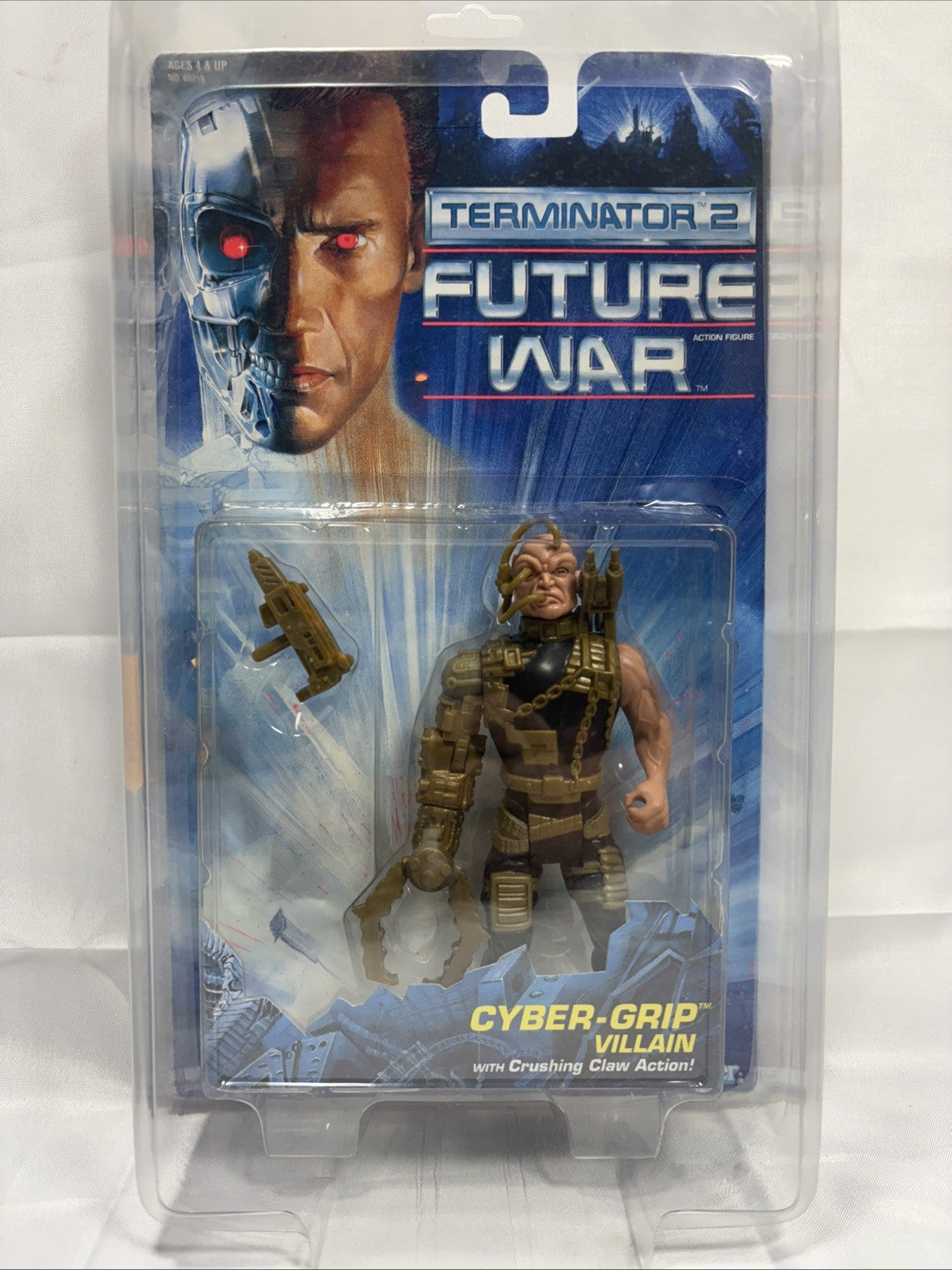 Terminator 2 Future War Cyber-Grip Villain Act. Fig (1992) VF on Card JJ0210JW0