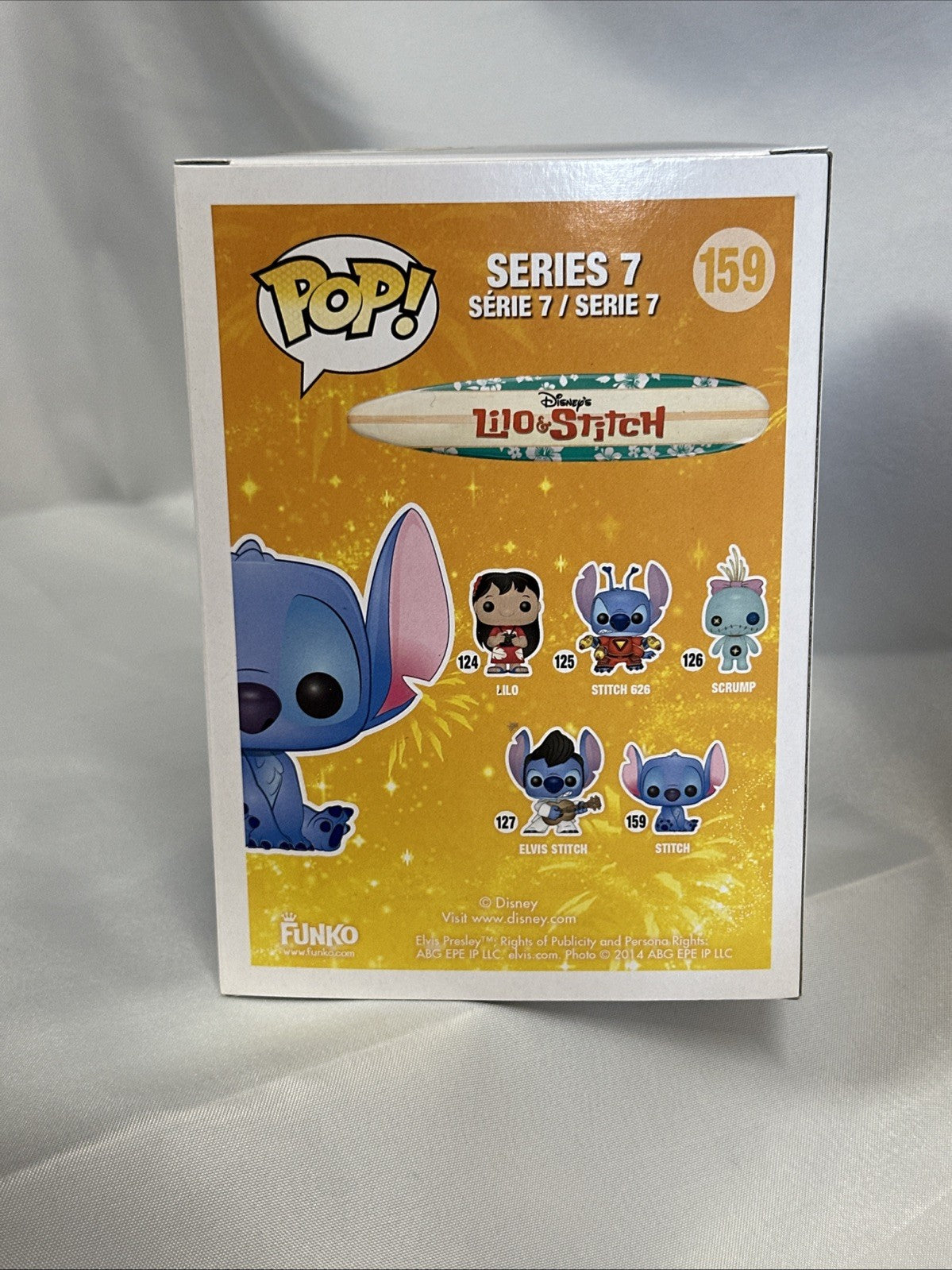 Funko Pop Lilo & Stitch Stitch Diamond Collection #159 Hot Topic JJ0220WH2
