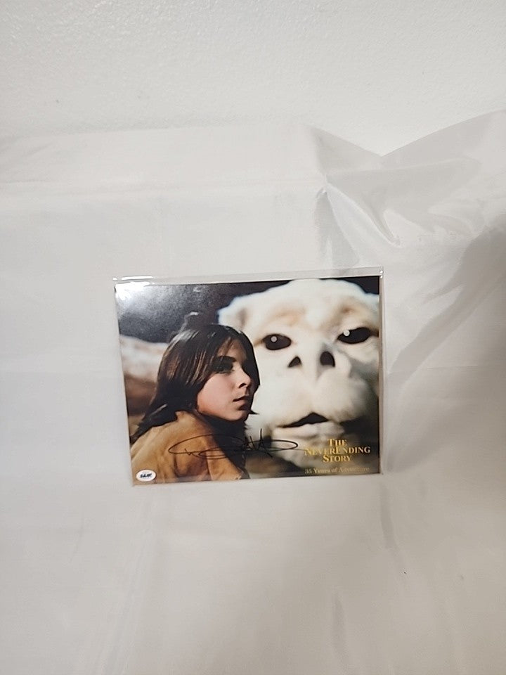 Noah HATHAWAY,Signed 8x10 Never Ending Story,BAM! Authentic,JJ-A-040