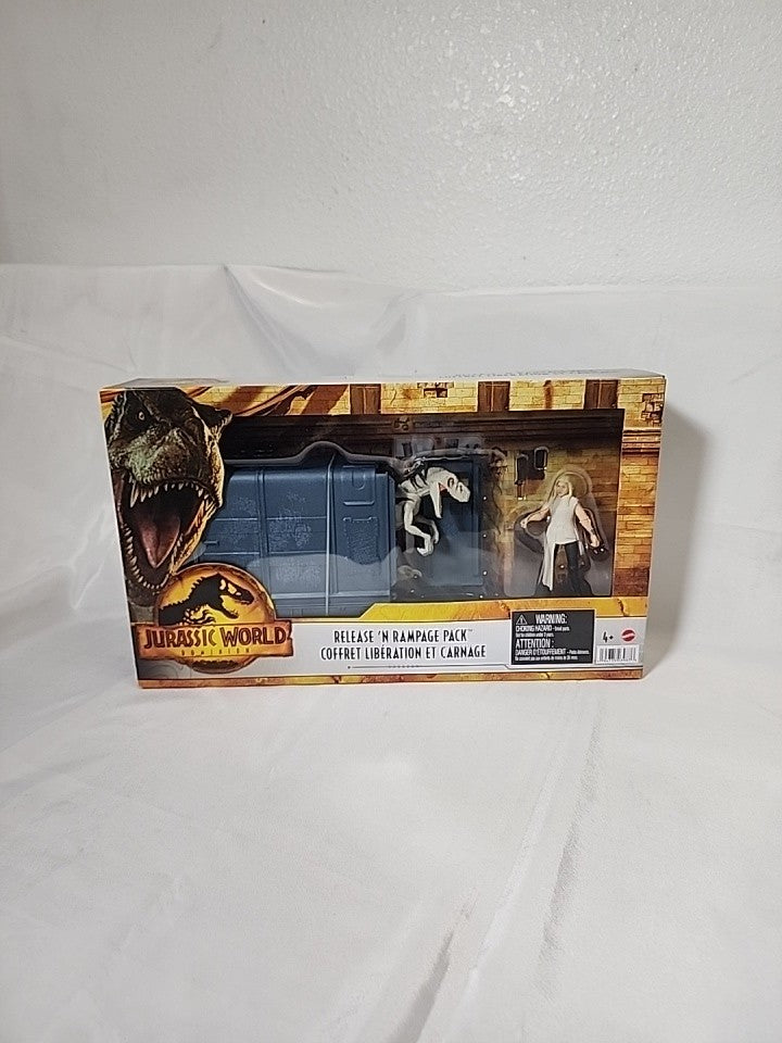 Jurassic World Dominion Release'N'Rampage Soyona & Atrociraptor Pack,JJ-A-040