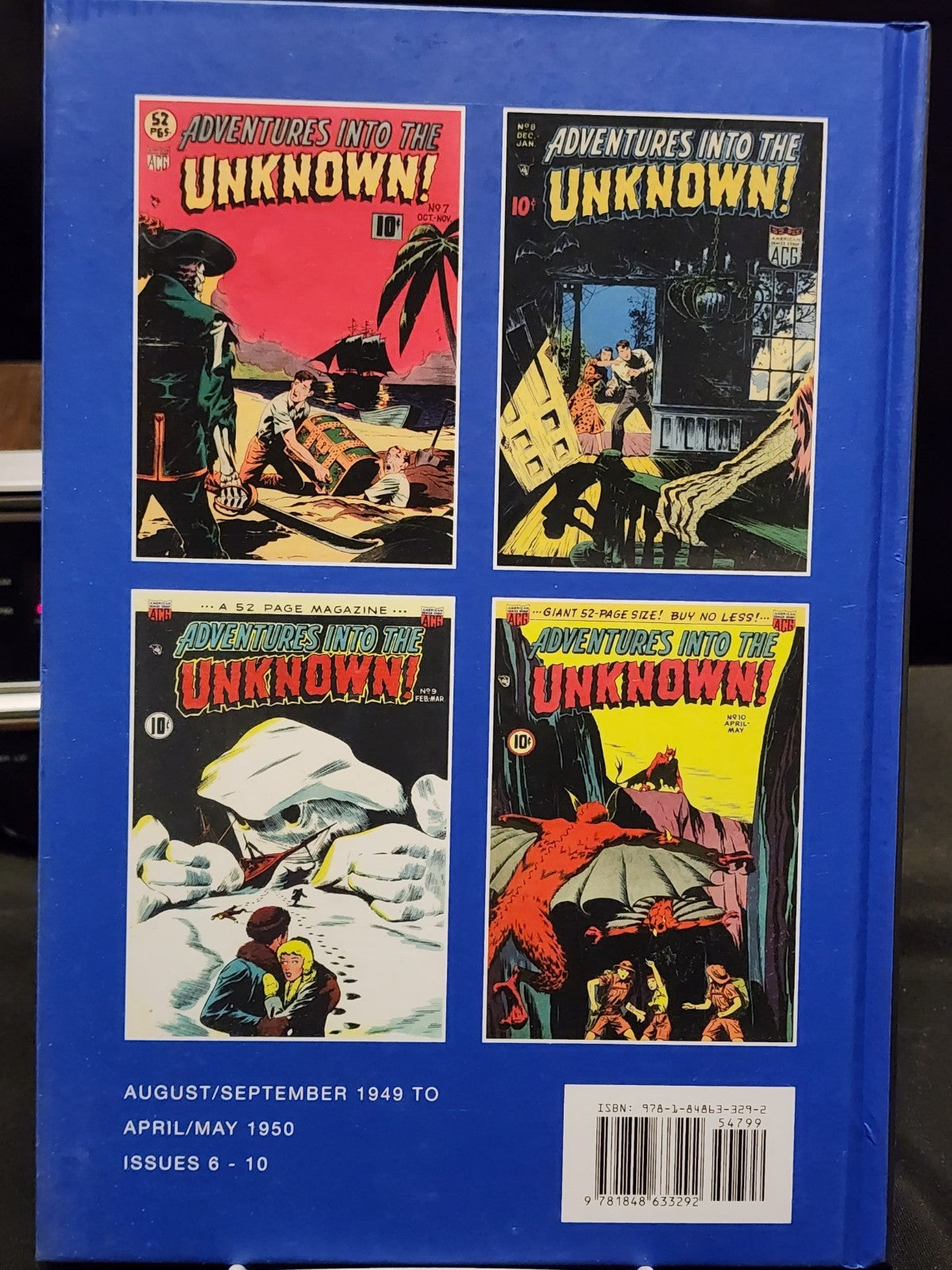 Adventures into the Unknown HC Vol 2 2012 Artbooks #6-10 ACG PW0129JW3