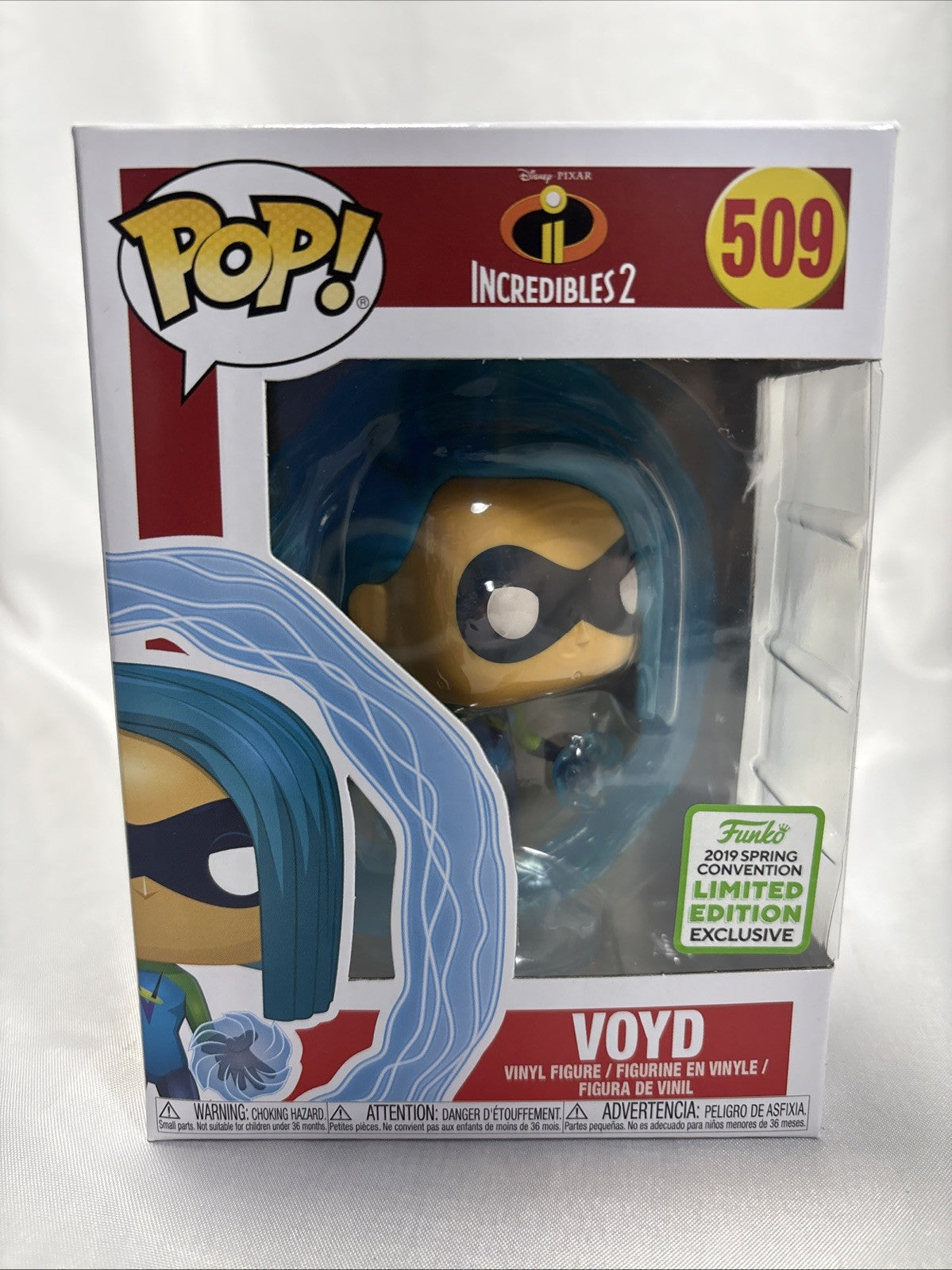 Funko Pop! The Incredibles 2 509 Voyd Vinyl Figure Disney Pixar JJ0240JW0