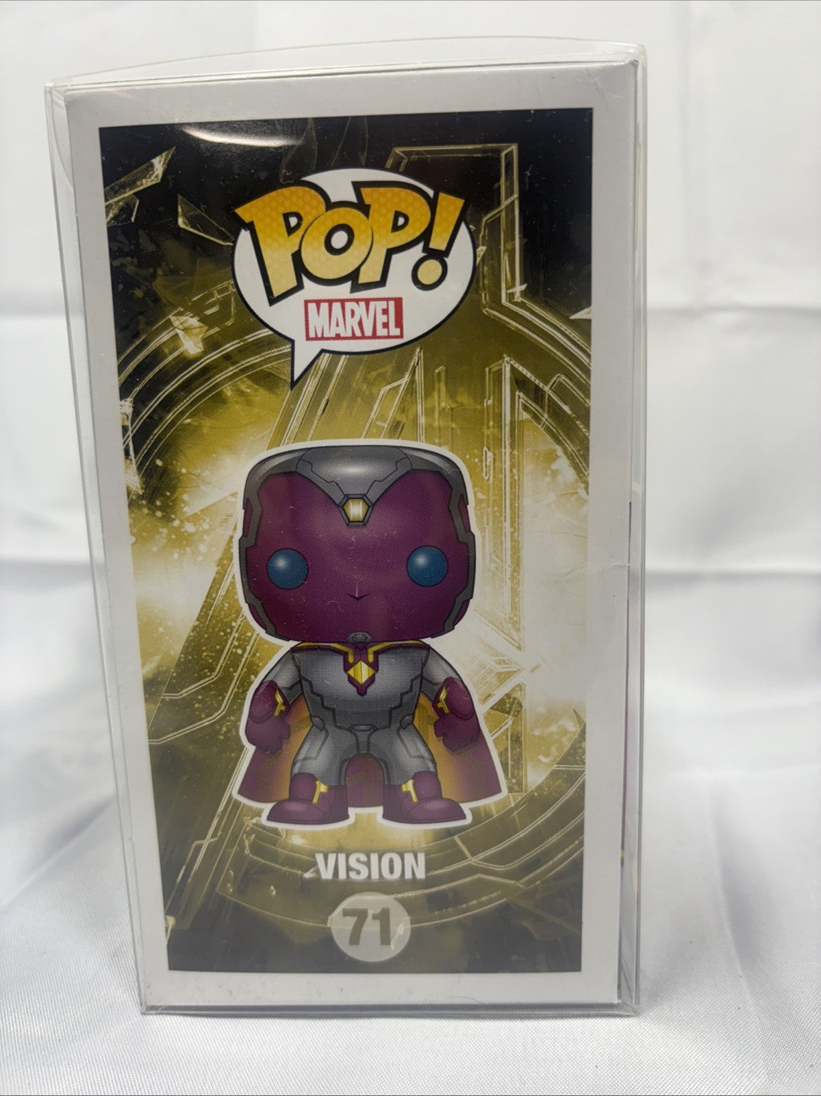 Funko Pop The Avengers Vision Target Exclusive # 71 JJ0220JW1