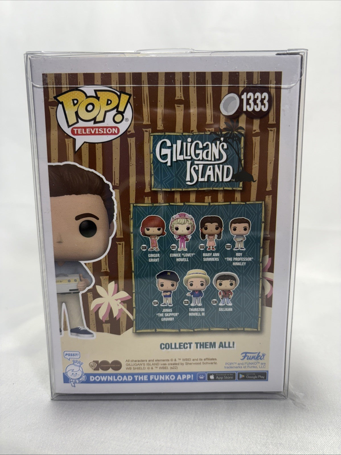 Funko Pop Television Gilligan's Island Roy 'The Professor' Hinkley JJ0230JW2