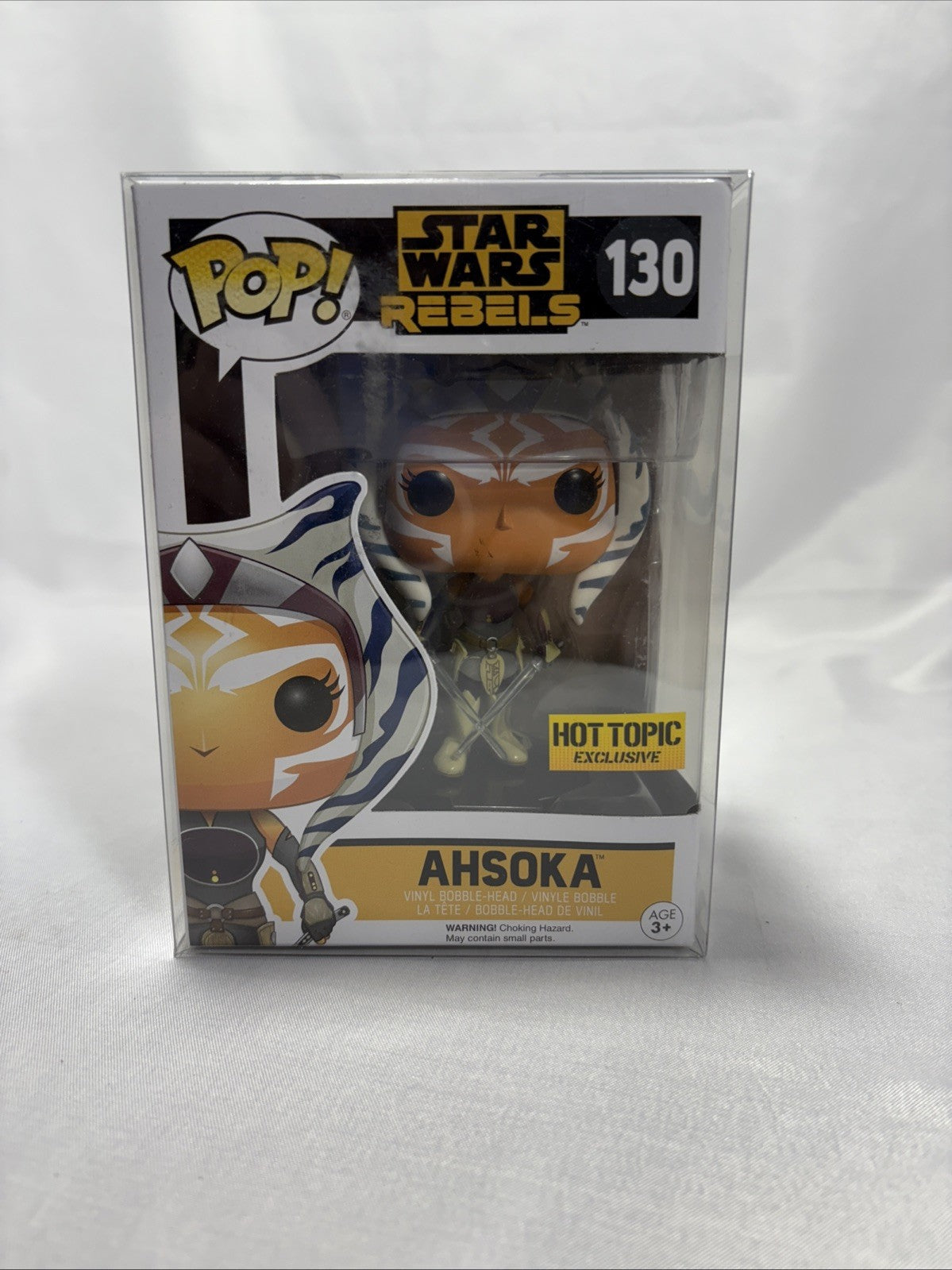 Funko Pop Star Wars Rebels Ahsoka Hot Topic Exclusive 130 JJ0240JW0