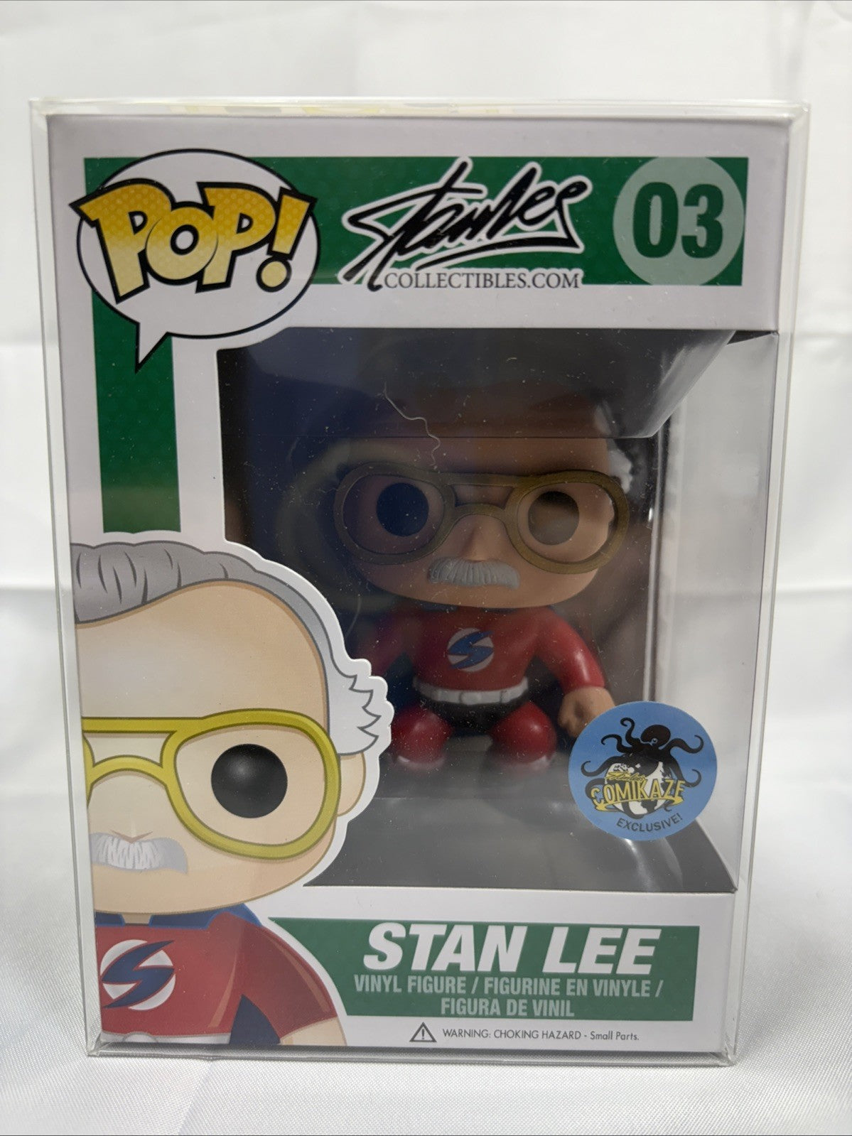 Funko Pop! Stan Lee As Superhero Comikaze Exclusive 03 JJ0220JW0