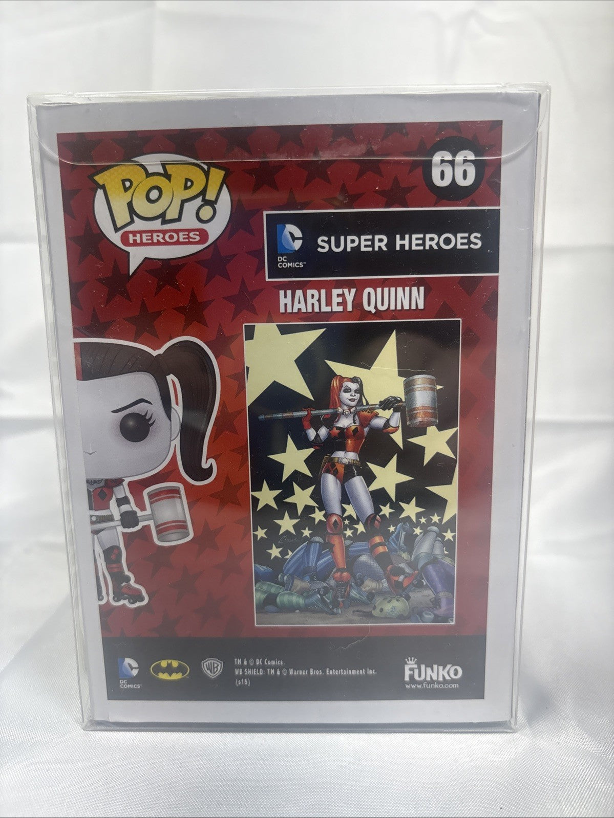 Funko POP! Heroes - DC Super Heroes - Harley Quinn - #66 - NEW JJ0220JW2