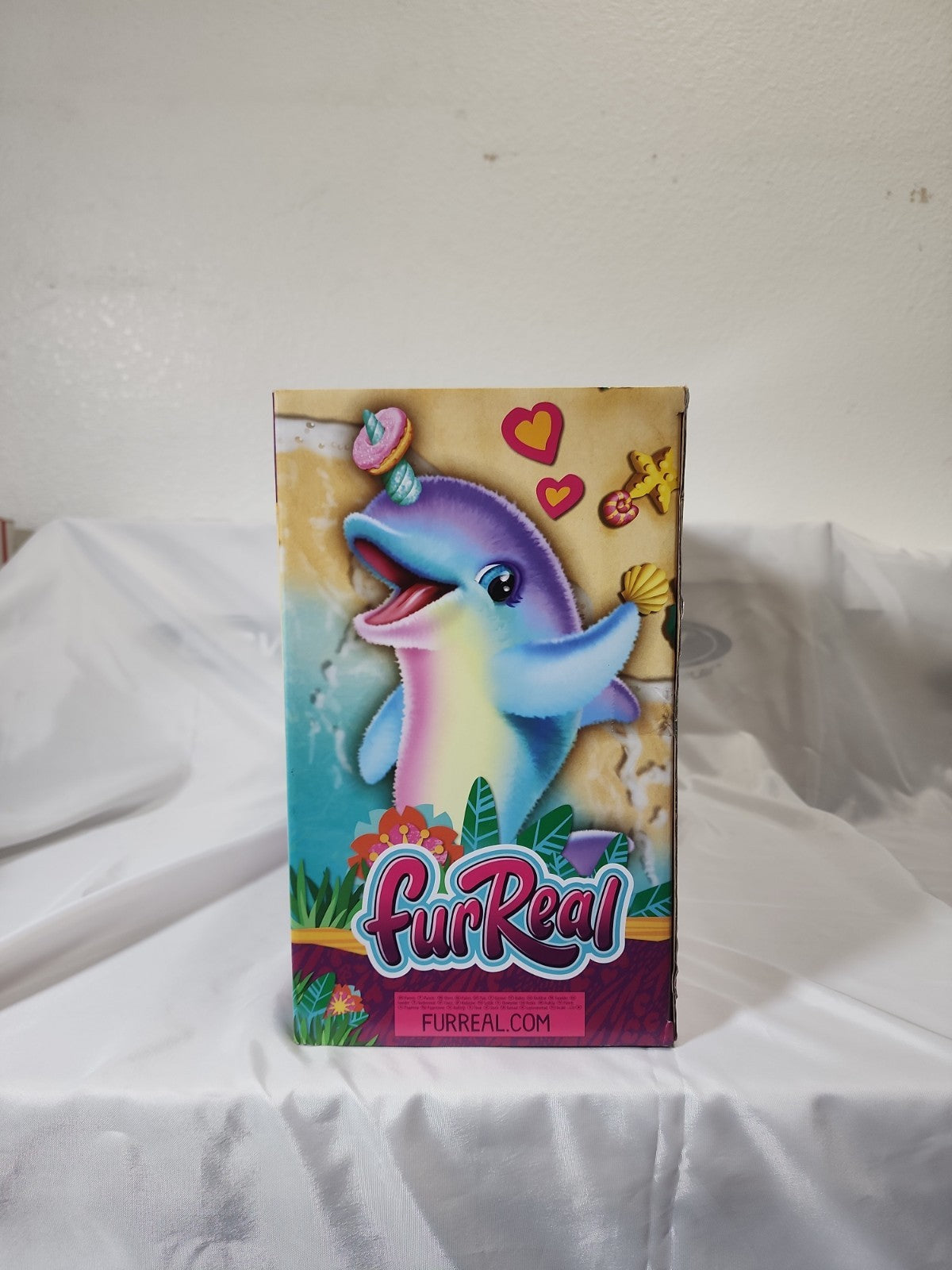 FurReal Wavy The Narwhal Interactive Animatronic Plush Toy,JJ-B-021