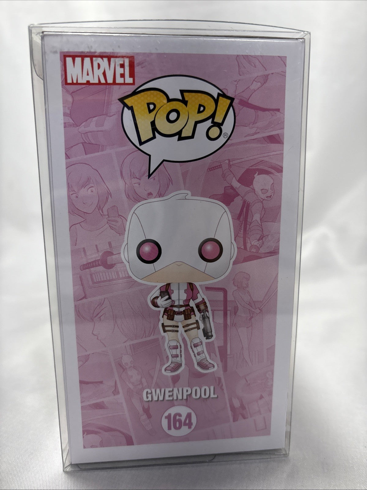 Funko Pop #164 GWENPOOL BOBBLE-HEAD FREE SHIP LOWER 48 STATES JJ0240JW1
