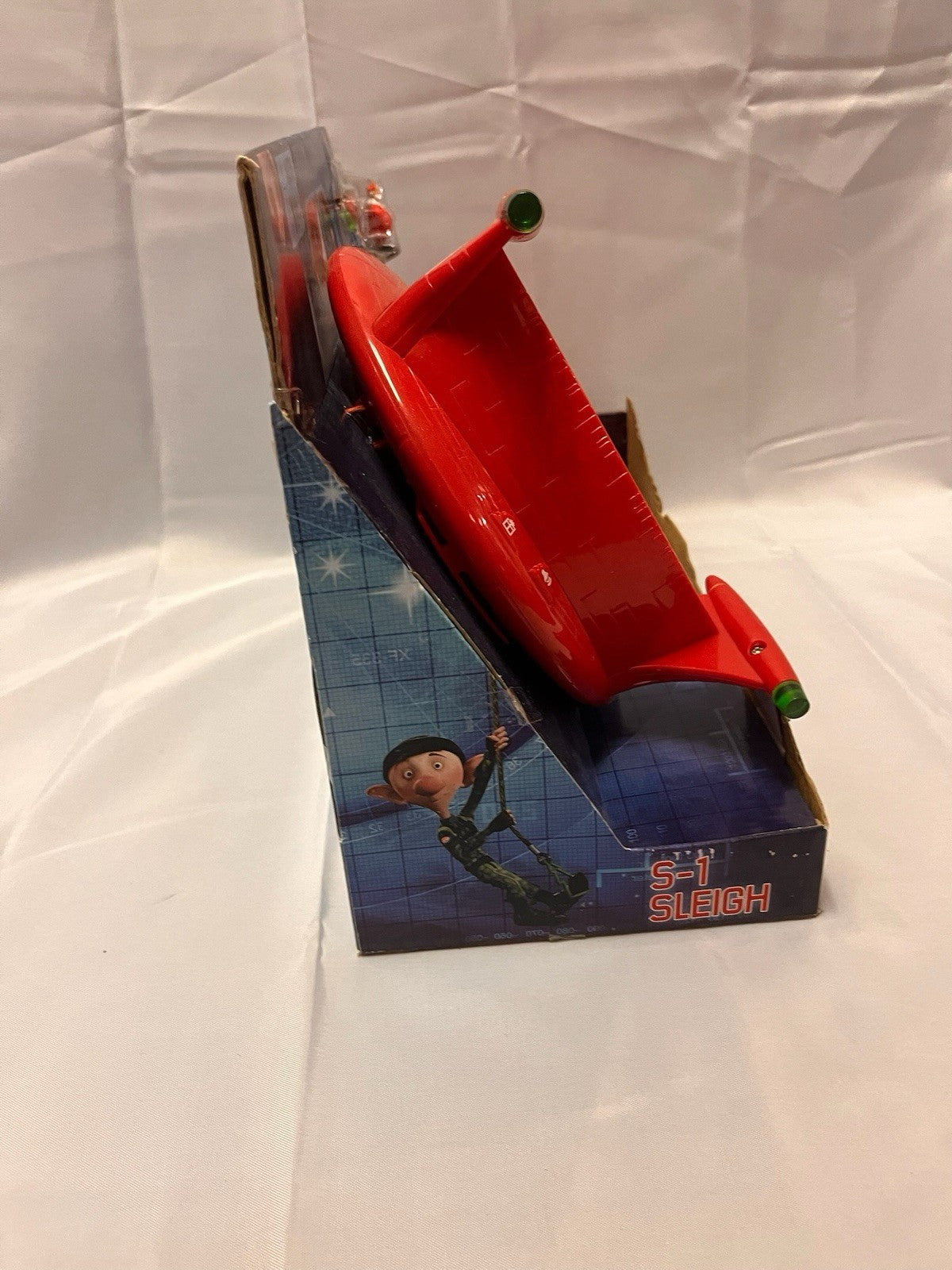 2011 The Bridge Direct Arthur Christmas S-1 Sleigh with 3 Mini Figures BREE3