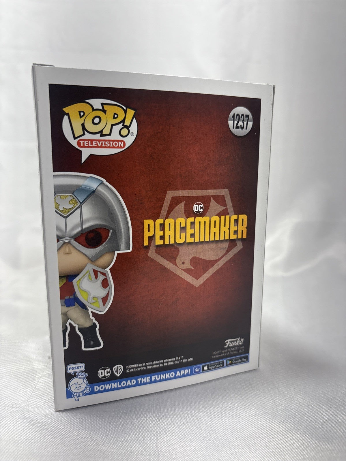 Funko Pop! DC PeaceMaker #1237 WonderCon Exclusive 2022 JJ0230JW2