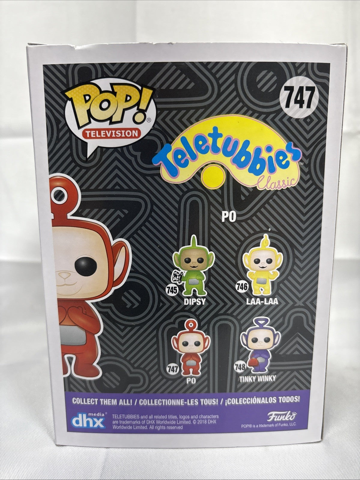 Funko Pop! Vinyl: Teletubbies - Po - (Exclusive) #747 NIB JJ0230JW2