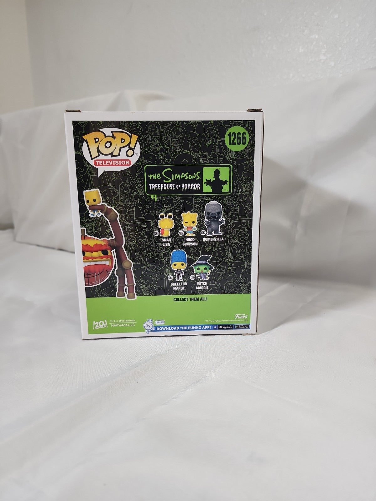 Funko Pop Simpson’s Treehouse Horror Nightmare Willie #1266,JJ-B-322
