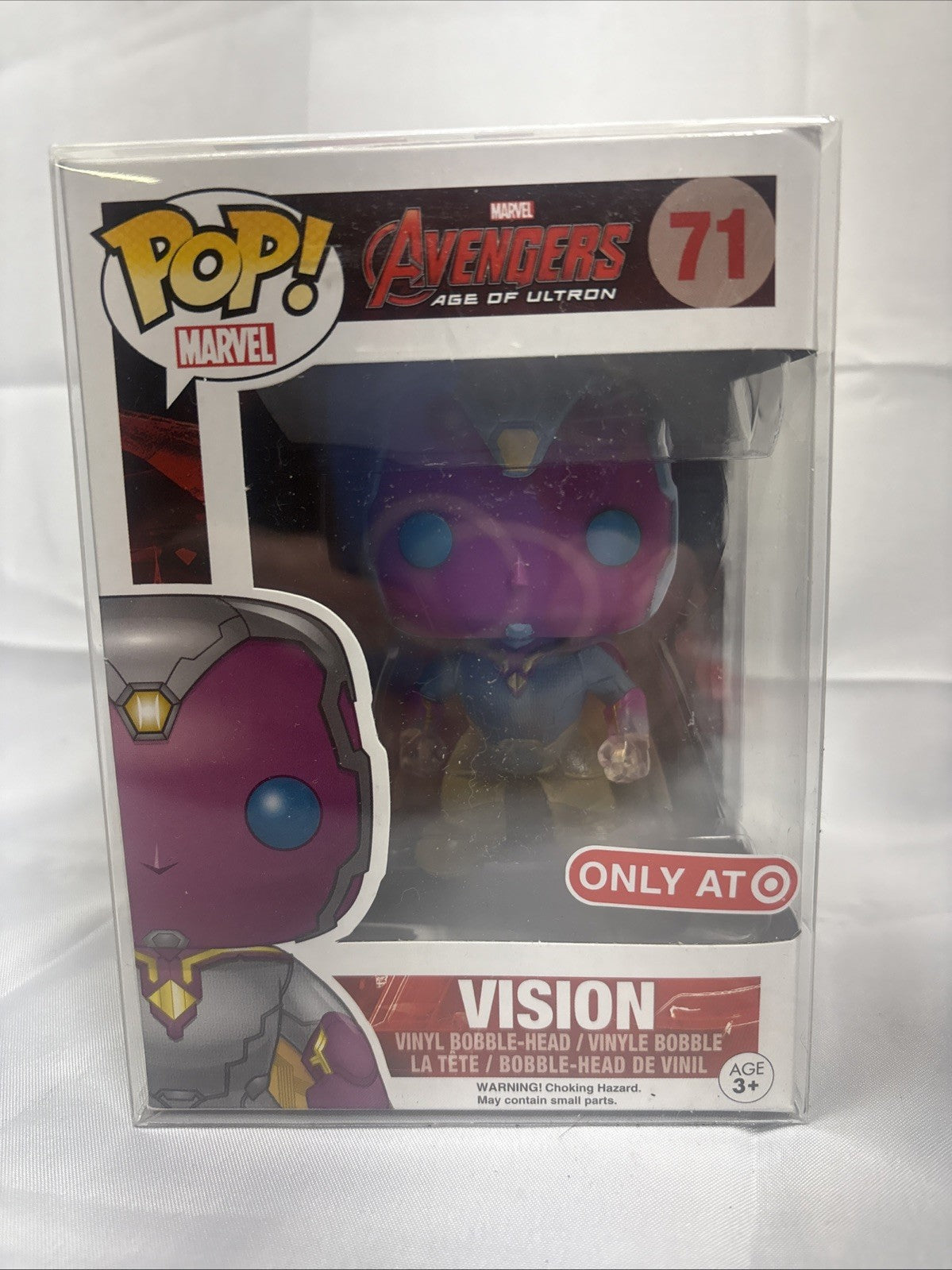 Funko Pop The Avengers Vision Target Exclusive # 71 JJ0220JW0