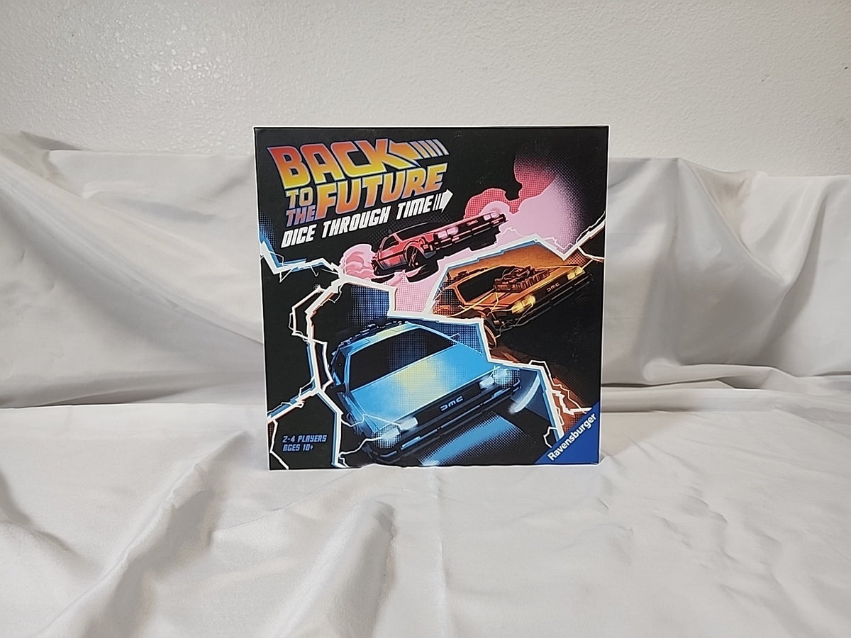 RARE BACK TO THE FUTURE DICE THROUGH TIME BOARD GAME RAVENSBURGER,JJ-B-040