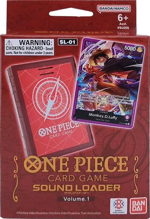 Juego de cartas de One Piece: Cargador de sonido