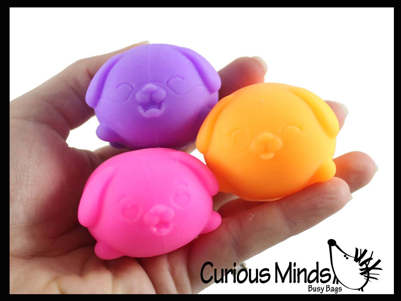 NeeDoh Teenie Dog Funky Pup Groovy Soft Doh Filled Stretch B