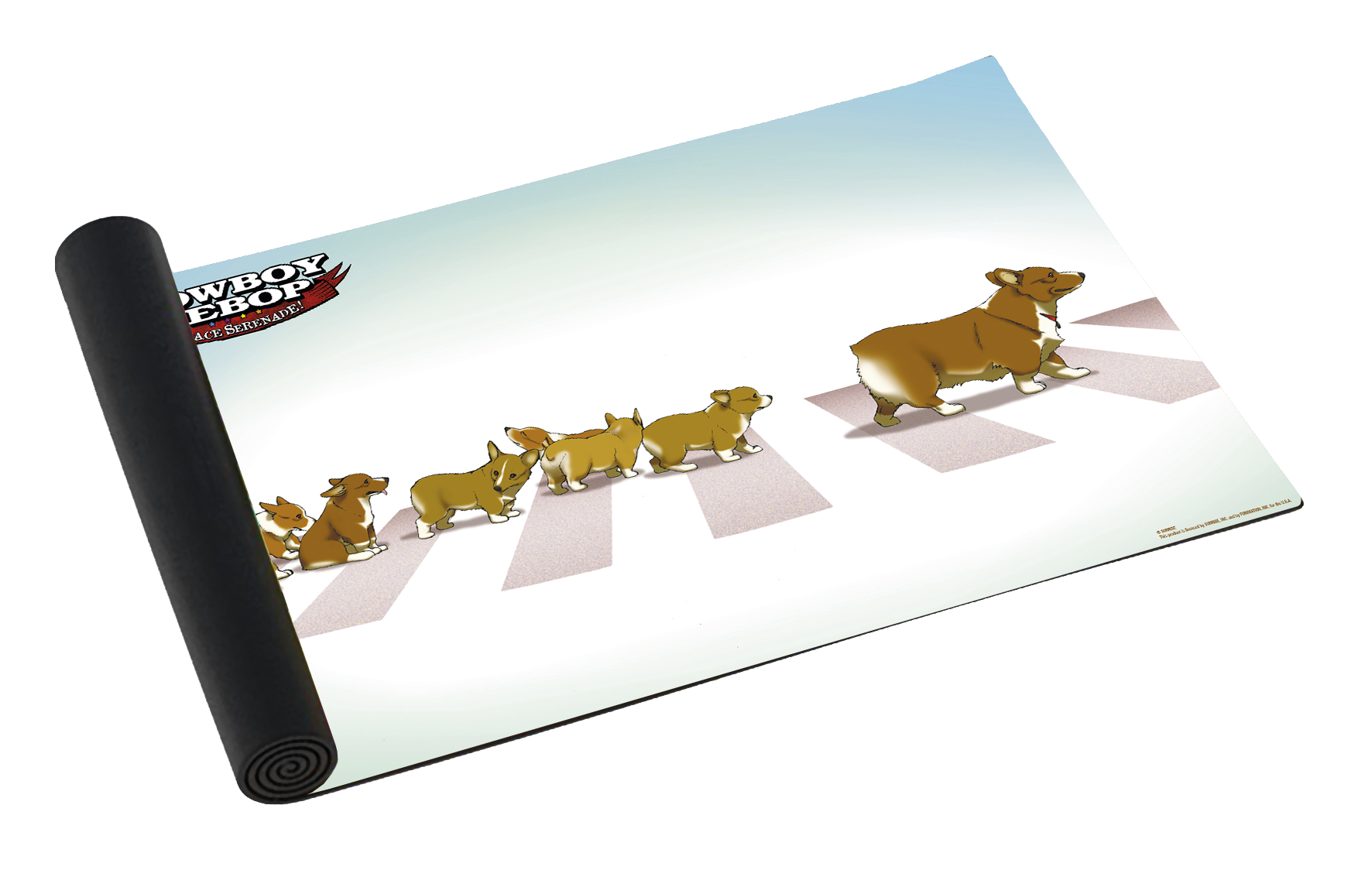 Officially Licensed Cowboy Bebop Playmat - Ein and Family