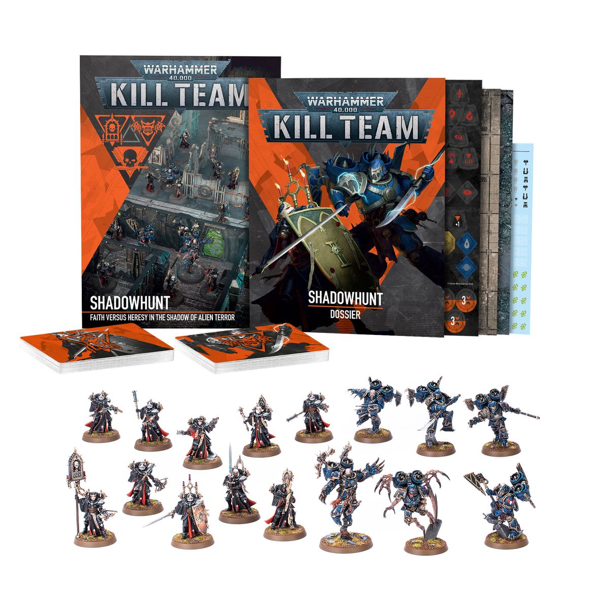 Warhammer 40000 Kill Team Shadowhunt Faith Versus Heresy In The Shadoq Of Alien Terror