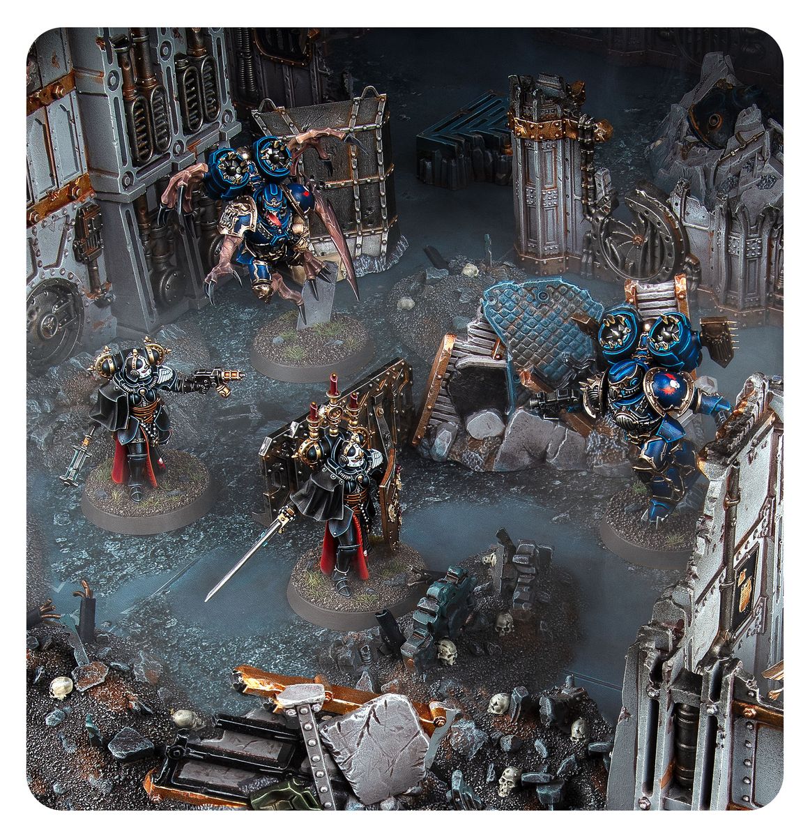 Warhammer 40000 Kill Team Shadowhunt Faith Versus Heresy In The Shadoq Of Alien Terror