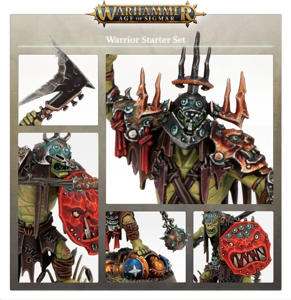Warhammer Age of Sigmar: Caja de inicio GUERRERO