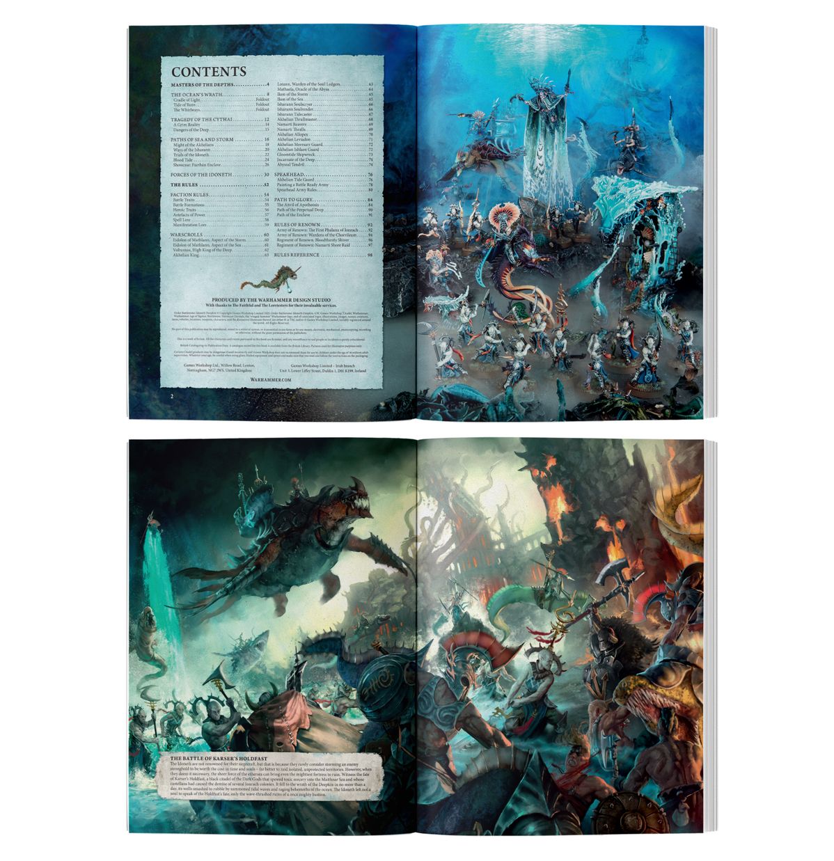 Warhammer Age of Sigmar Idoneth Deepkin Battletome (ENG)