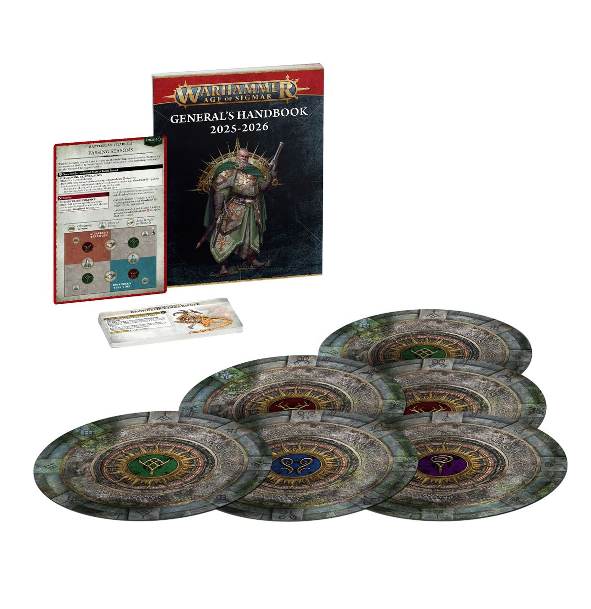 Warhammer Age of Sigmar: Manual del general 2025-2026 (INGLÉS)