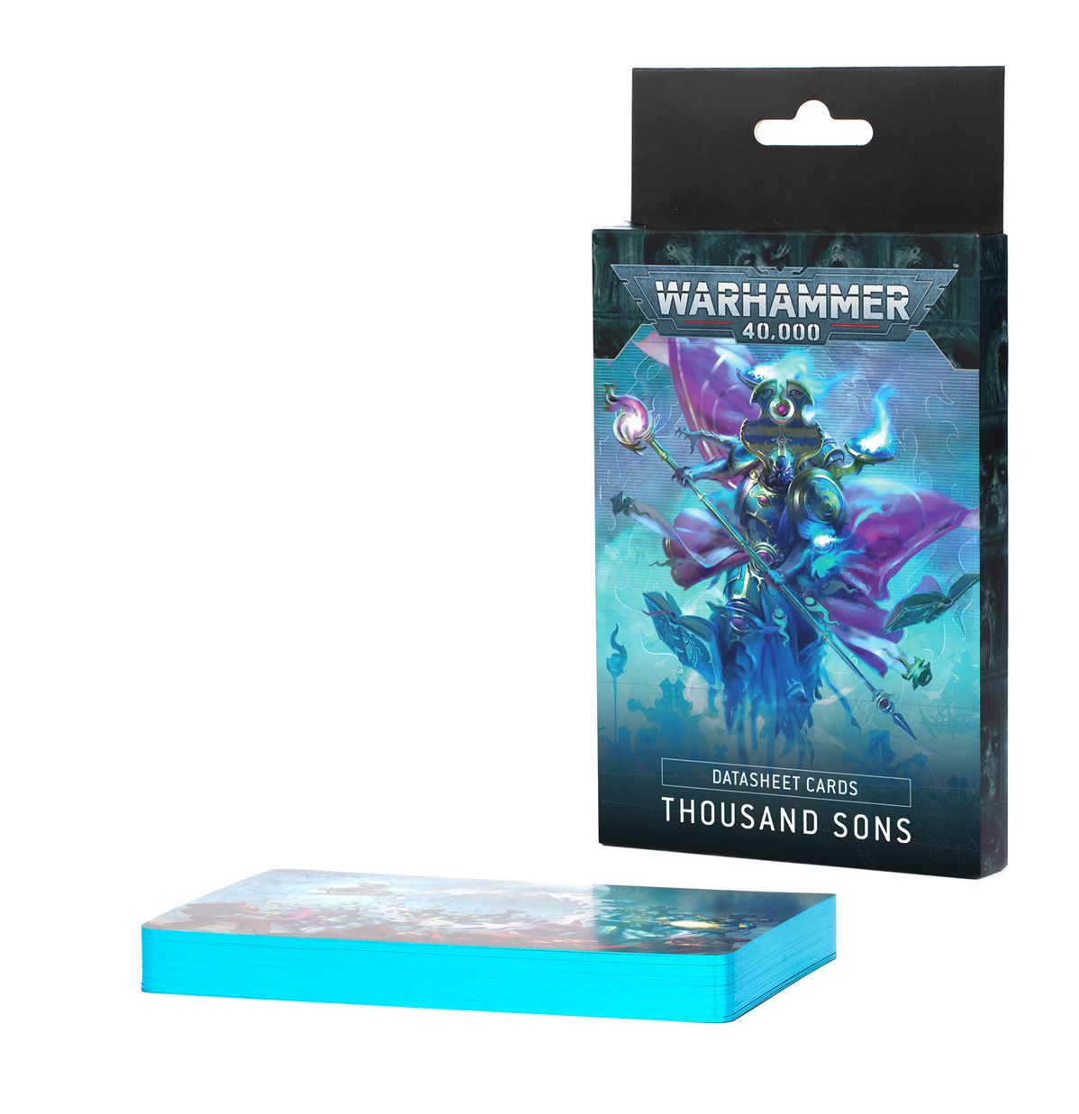 Hoja de datos de las cartas de los Mil Hijos de Warhammer 40000