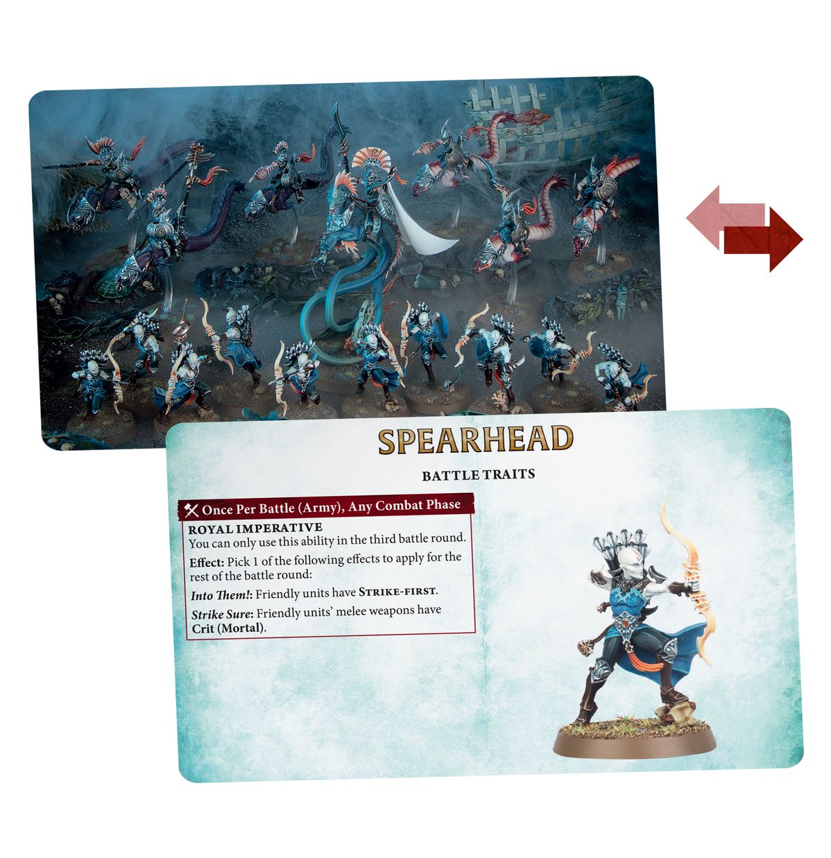 Warhammer Age of Sigmar Idoneth Deepkin Warscroll cards (ENG)