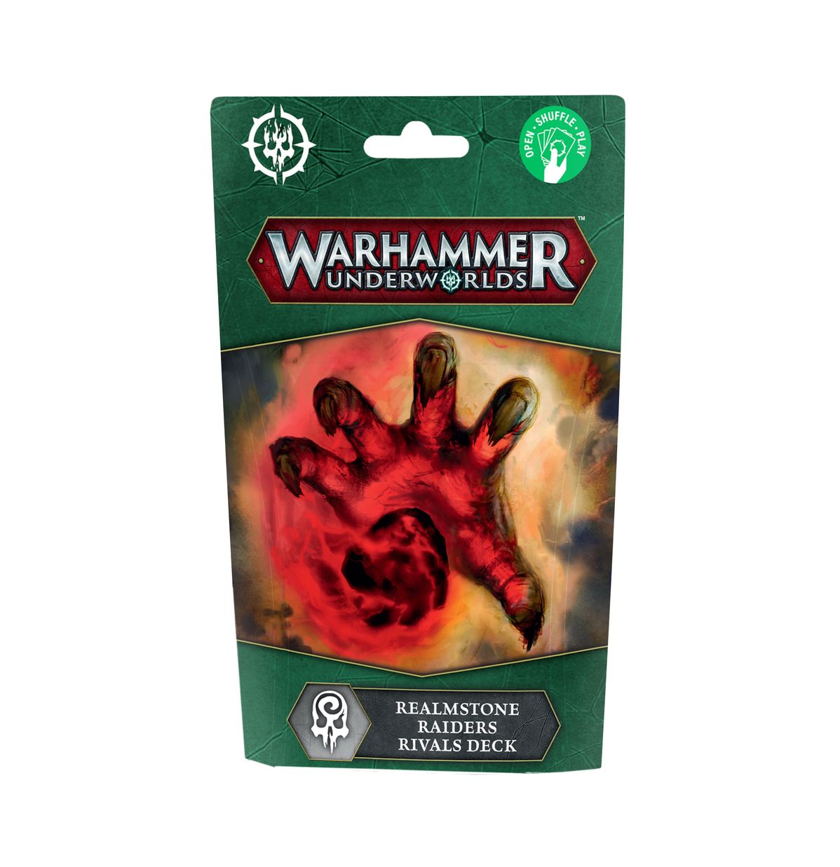 Baraja de Warhammer Underworlds Rivals: Incursores de Piedras Reales (ING)