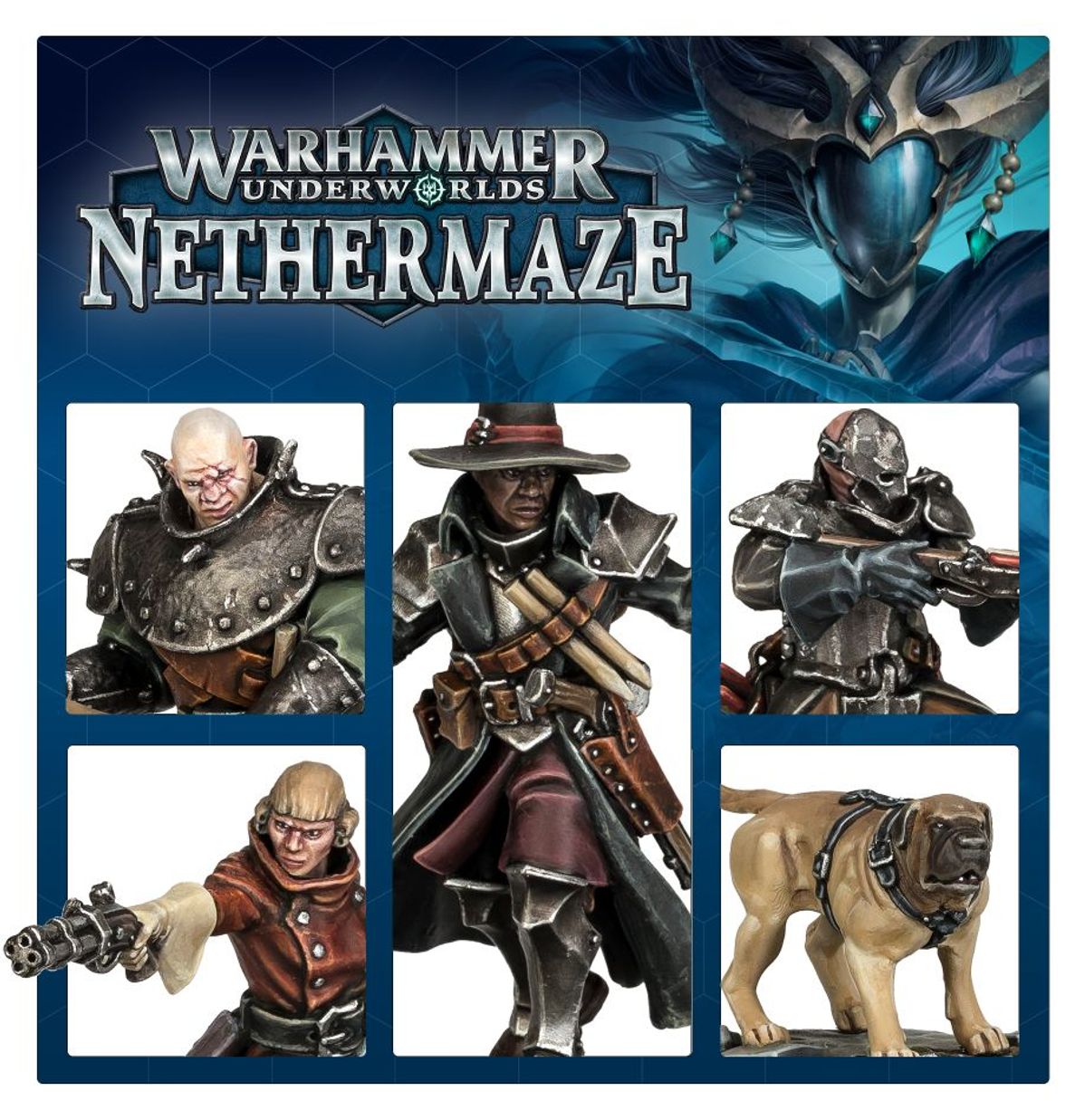 Warhammer Underworlds: Nethermaze - Cazadores de Hexbane