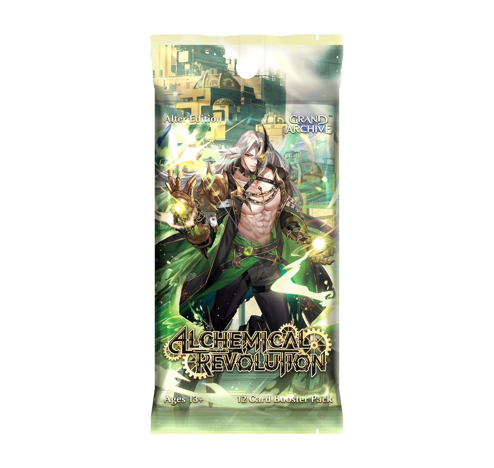 Paquete de refuerzo de Grand Archive: Alchemical Revolution, Edición Alter, 4.ª edición