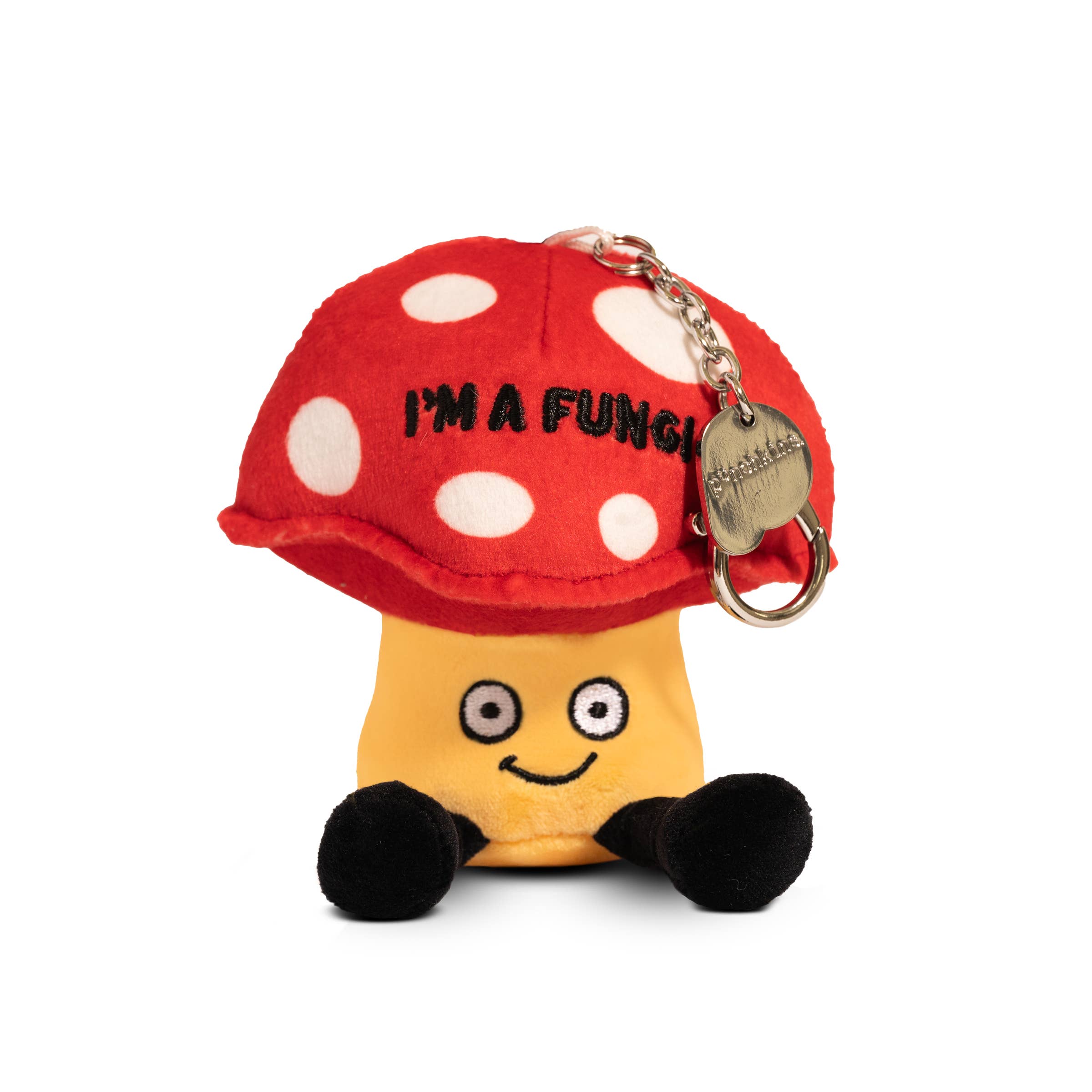 Funny Plush Mushroom Bag Charm Soft Toy Cute Gift Stuffed