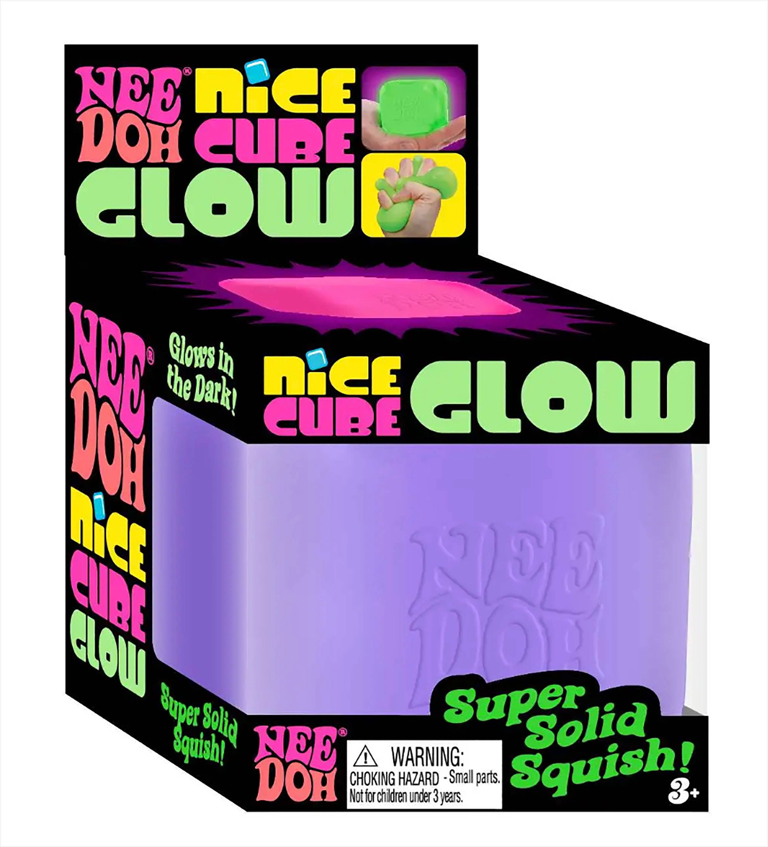 1 GLOW Nee Doh Nice Cube Ice Sugar Ball - Thick Glue/Gel