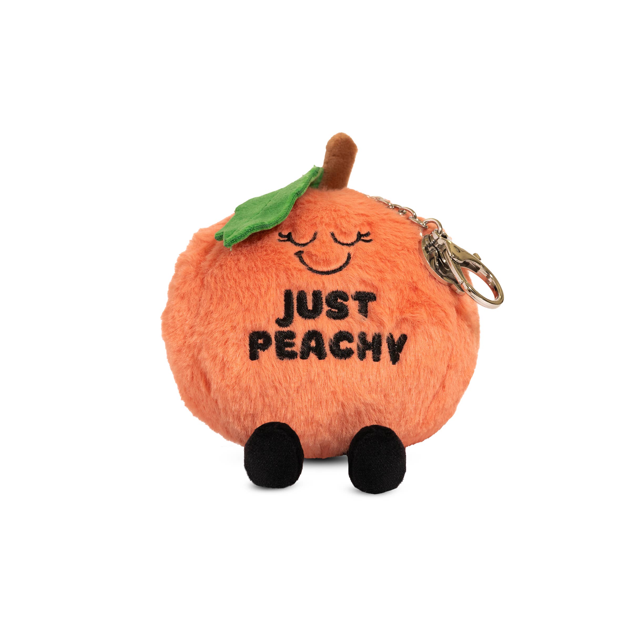 Plush Bag Charm Cute Just Peachy Soft Toy Funny Gift Animal