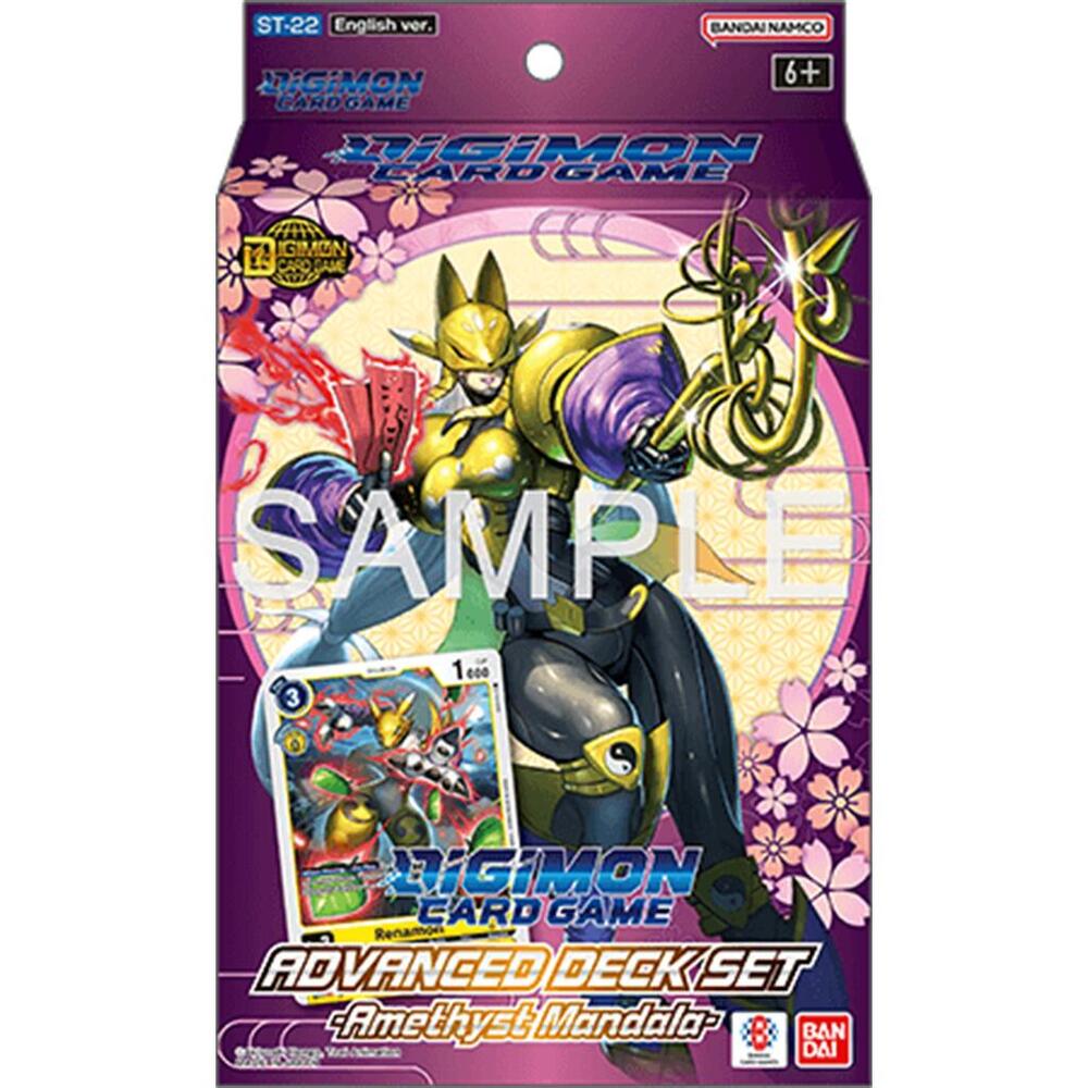Digimon Card Game Advanced Deck Set Amethyst Mandala
