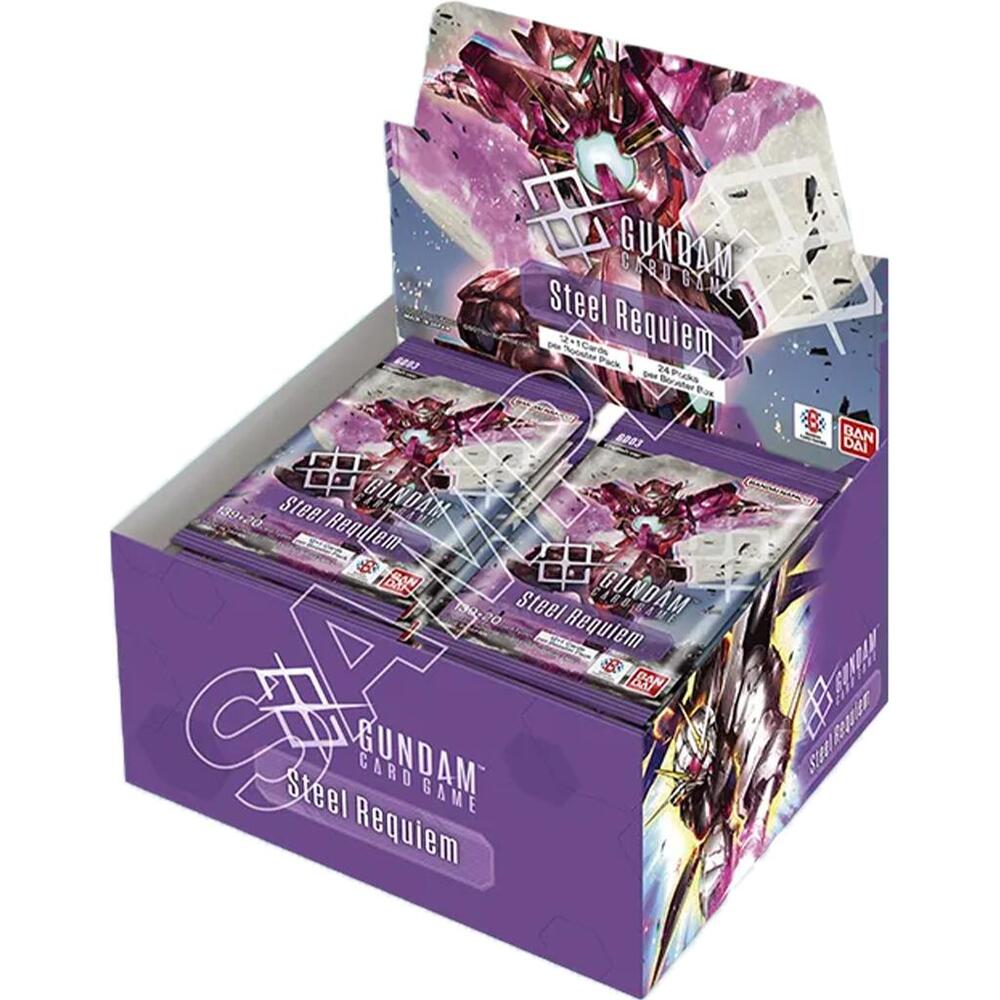 Gundam Card Game GD03 - Steel Requiem Booster Box
