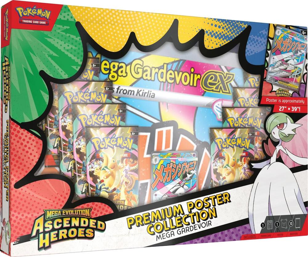 Pokemon: Mega Evolution Ascended Heroes Premium Poster Collection