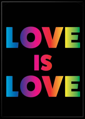 WTIA Love is Love Magnet 2.5" x 3.5"