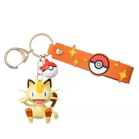 Pokemon Funism Meowth Keychain